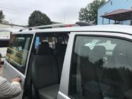Volkswagen T5 Caravelle 2004-2010 Chrome Roof Rails Short base, plastic feet photo 2