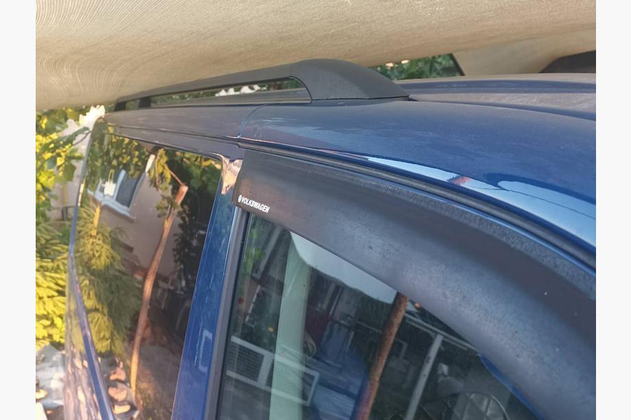 Volkswagen T5 Caravelle 2004-2010 Black Roof Rails Short base, metal feet Photo 18