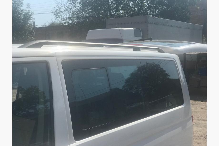 Volkswagen T5 Caravelle 2004-2010 Black Roof Rails Short base, metal feet Photo 9