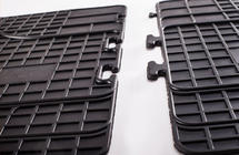 Volkswagen T5 Caravelle 2004-2010 Rear Rubber Floor Mats (2 pcs, Stingray) Premium - odorless rubber photo 6