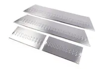 Volkswagen T5 2010-2015 Carmos Stainless Steel Inner Door Sill Protectors photo 4