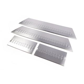 Carmos Stainless Steel Inner Door Sill Protectors Volkswagen T5 2010-2015 photo 4