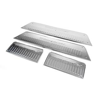 Carmos Stainless Steel Inner Door Sill Protectors Volkswagen T5 2010-2015 photo 3