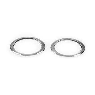 Fog light trim (2 pcs, stainless steel) photo 3