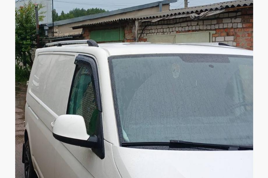 Volkswagen T5 2010-2015 Chrome Roof Rails Long base, metal feet Photo 5
