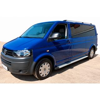 Side Steps Maya V2 (2 pcs, Aluminum) Volkswagen T5 2010-2015 photo 1