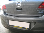 Opel Astra J 2009-2015 Trunk trim stainless steel photo 2