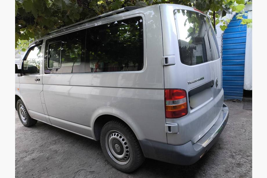 Volkswagen T6 2015-2024 Chrome Roof Rails Long base, plastic feet Photo 11
