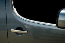 Peugeot Partner Tepee 2008-2018 Window Trim (2 pcs, Stainless Steel) OmsaLine - Italian Stainless Steel photo 4