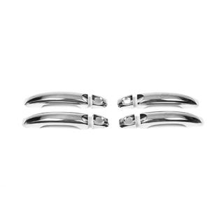 Chrome Door Handle Covers (4 pcs, Stainless Steel) Volkswagen Amarok 2010-2022 photo 4