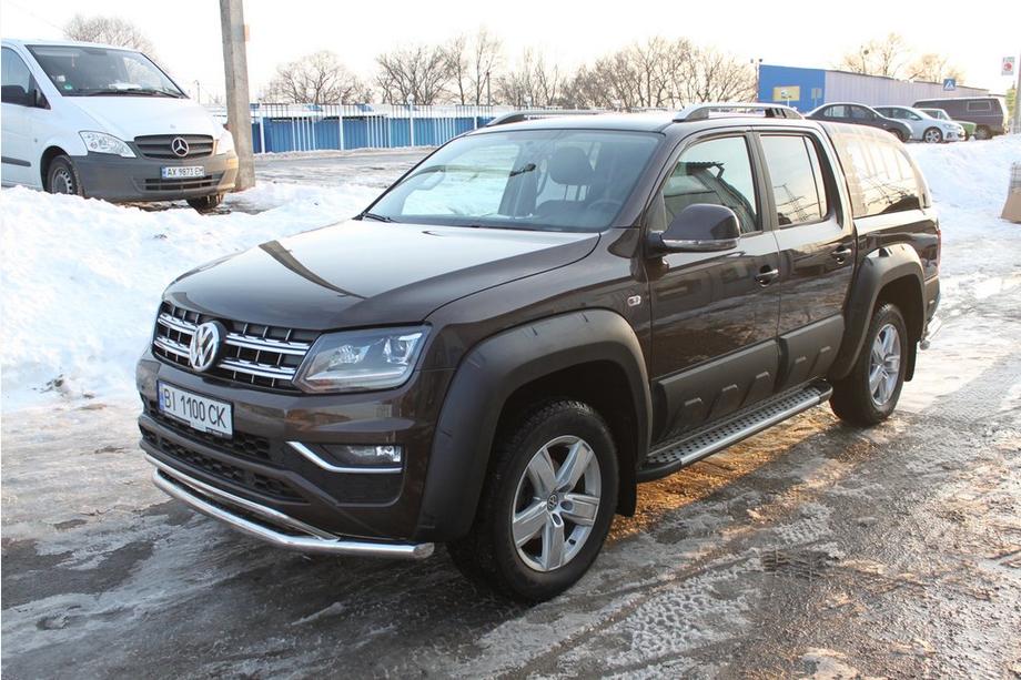 Volkswagen Amarok 2010-2022 Front Bar ST017 (Stainless Steel) Photo 6