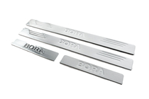 Volkswagen Bora 1998-2004 Door Sill Protectors OmsaLine (4 pcs, Stainless Steel) photo 2