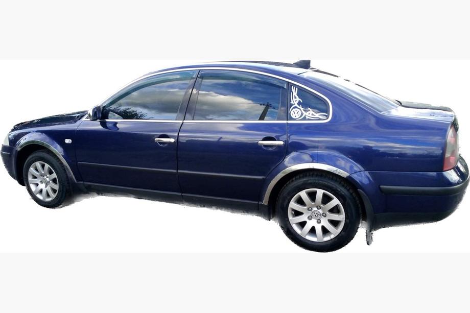 Volkswagen Passat B5 1997-2005 Chrome Door Handle Covers (4 pcs, Stainless Steel) OmsaLine - Italian Stainless Steel Photo 2