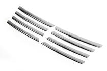Volkswagen Passat B5 1997-2005 Chrome Grille Covers (Stainless Steel) 2001-2005, OmsaLine - Italian Stainless Steel photo 3