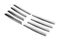 Volkswagen Passat B5 1997-2005 Chrome Grille Covers (Stainless Steel) 2001-2005, OmsaLine - Italian Stainless Steel photo 5