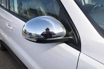 Volkswagen Tiguan 2007-2016 Mirror Covers (2 pcs, Stainless Steel) photo 1