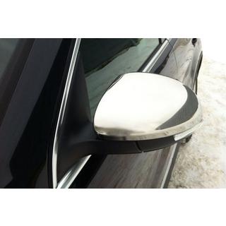 Mirror Covers (2 pcs, Stainless Steel) Volkswagen Tiguan 2007-2016 photo 4