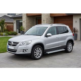 NEW!!! Side Steps Maya V2 (2 pcs, Aluminum) Volkswagen Tiguan 2007-2016 photo 1