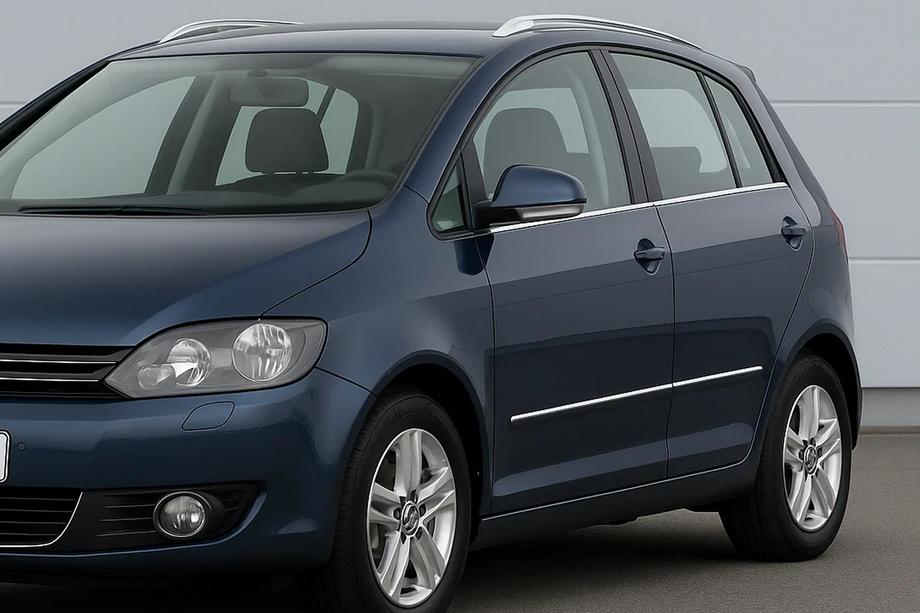 Volkswagen Golf Plus 2004-2014 Window Trim Molding (4 pcs, Stainless Steel) Photo 1