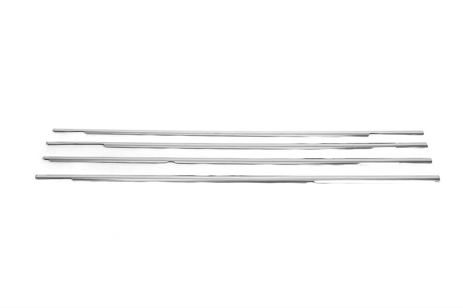 Volkswagen Golf Plus 2004-2014 Window Trim Molding (4 pcs, Stainless Steel) Photo 2