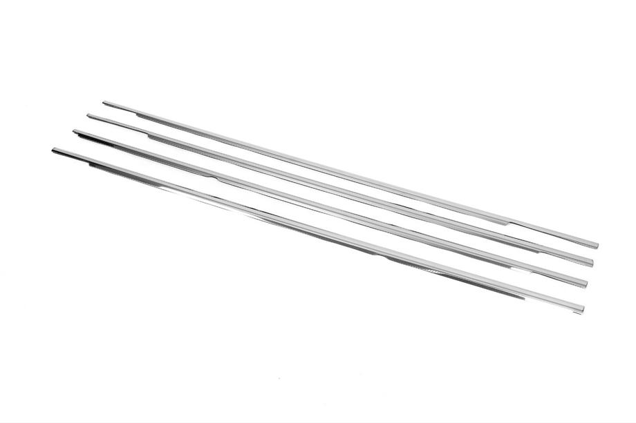 Volkswagen Golf Plus 2004-2014 Window Trim Molding (4 pcs, Stainless Steel) Photo 3