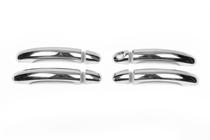 Volkswagen Touareg 2002–2010 Chrome Door Handle Covers (4 pcs, Stainless Steel) Without Chip, OmsaLine - Italian Stainless Steel photo 6