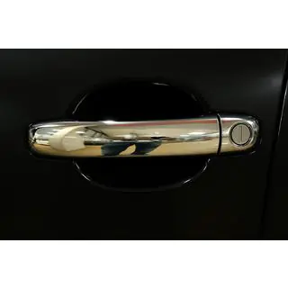 Chrome Door Handle Covers (4 pcs, Stainless Steel)