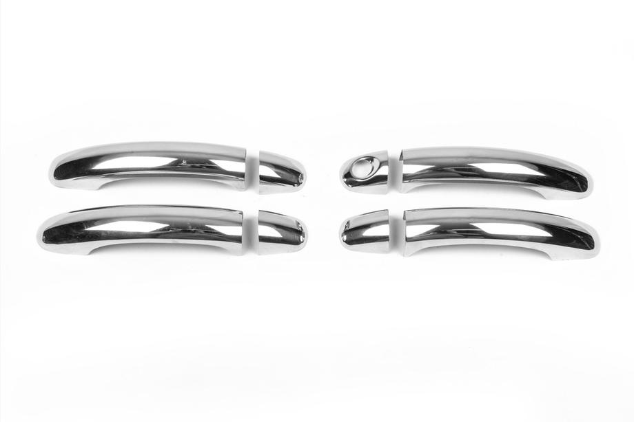 Volkswagen Touareg 2002–2010 Chrome Door Handle Covers (4 pcs, Stainless Steel) Photo 6