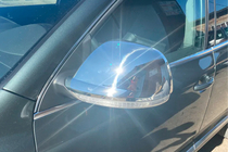 Volkswagen Touareg 2002–2010 Mirror Covers 2007-2010 (2 pcs, Stainless Steel) Carmos - Turkish Steel photo 4