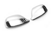 Volkswagen Touareg 2002–2010 Mirror Covers 2007-2010 (2 pcs, Stainless Steel) Carmos - Turkish Steel photo 7