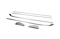 Renault Megane III 2009-2016 Window Lower Trim (HB, 6 pcs, Stainless Steel) photo 3