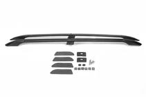 Volkswagen Touareg 2002–2010 Black Roof Rails (Turkish Design) Metal Feet photo 2