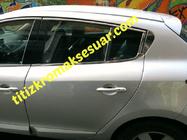 Renault Megane III 2009-2016 Upper window trim (HB, 6 pcs, stainless steel) photo 4
