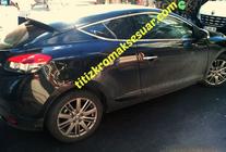 Renault Megane III 2009-2016 Upper window trim (HB, 6 pcs, stainless steel) photo 3