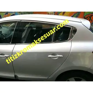 Upper window trim (HB, 6 pcs, stainless steel) photo 4