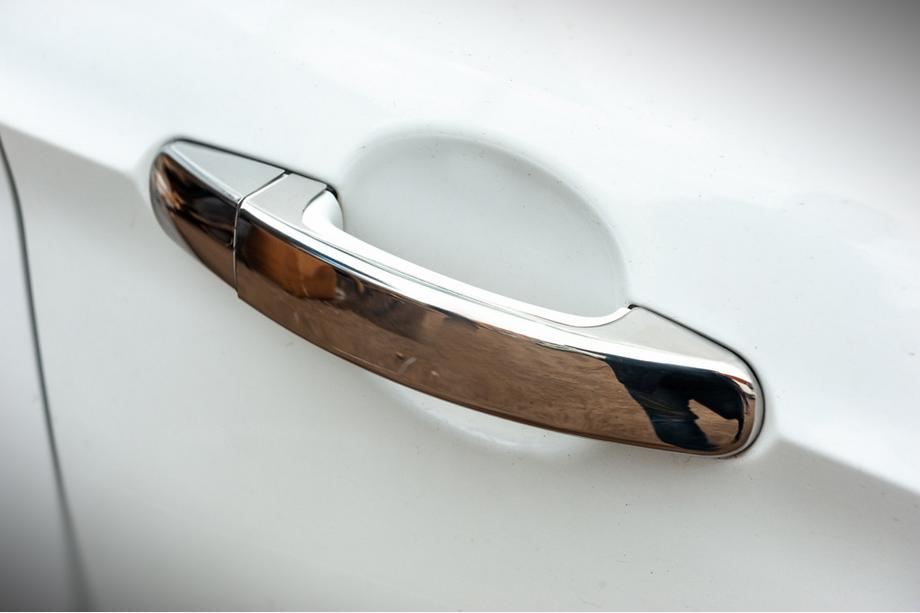 Ford Kuga 2008-2013 Chrome Door Handle Covers (4 pcs, Stainless Steel) Without Chip, OmsaLine - Italian Stainless Steel Image