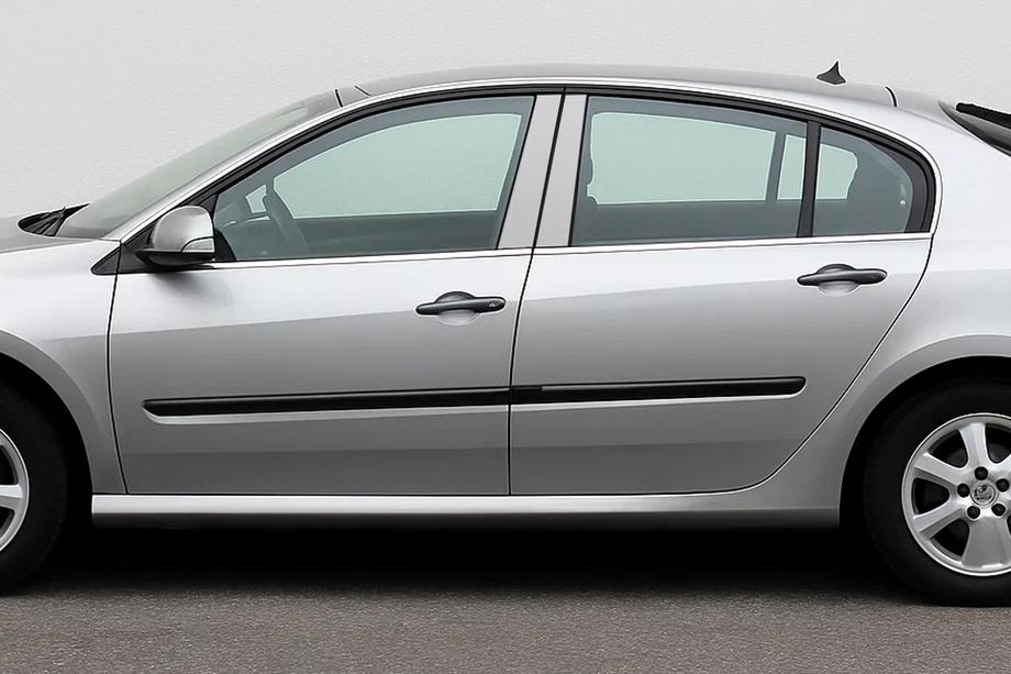 Renault Laguna 2007-2015 Stainless Steel Door Pillar Trim (4 pcs) Image