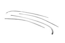 Renault Fluence 2009-2016 Upper window trim stainless steel (4 pcs) photo 3