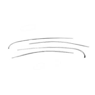Upper window trim stainless steel (4 pcs) photo 2