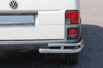 Volkswagen T4 Transporter 1990-2003 Rear double corner bars AK003-Double (2 pcs, stainless steel) photo 2