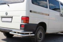 Volkswagen T4 Transporter 1990-2003 Rear double corner bars AK003-Double (2 pcs, stainless steel) photo 5