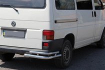 Volkswagen T4 Transporter 1990-2003 Rear double corner bars AK003-Double (2 pcs, stainless steel) photo 3