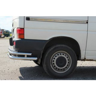 Rear double corner bars AK003-Double (2 pcs, stainless steel) Volkswagen T4 Transporter 1990-2003 photo 3