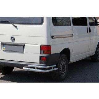 Rear double corner bars AK003-Double (2 pcs, stainless steel) Volkswagen T4 Transporter 1990-2003 photo 2