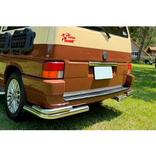 Rear double corner bars AK003-Double (2 pcs, stainless steel) photo 1
