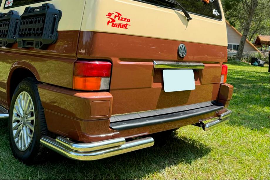 Volkswagen T4 Transporter 1990-2003 Rear double corner bars AK003-Double (2 pcs, stainless steel) Image