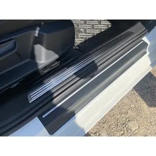 Carmos Stainless Steel Door Sill Protectors (4 pcs) photo 2