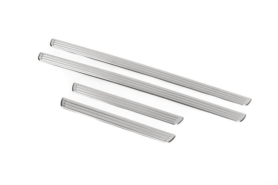 Volkswagen Passat B8 2015-2023 Carmos Stainless Steel Door Sill Protectors (4 pcs) Photo 3