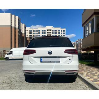Exhaust tip covers imitation SD/SW (2015-2018, 2 pcs, stainless steel) photo 3