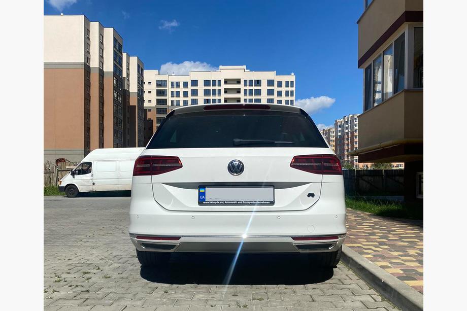 Volkswagen Passat B8 2015-2023 Exhaust tip covers imitation SD/SW (2015-2018, 2 pcs, stainless steel) Photo 3